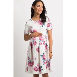 PinkBlush Floral Maternity dress nwot